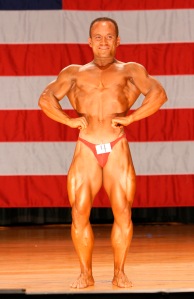 2007 World Natural Bodybuilding Championships staged in NY, USA. Represented: Australia. Placing: 4th. Judged criteria heavy on balance and symmetry. 