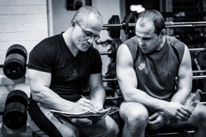 Writing things down sometimes helps in the communication process. The goal is not communication. The goal is EFFECTIVE communication. Sometimes lacking in all areas of life ie., 'being on the same page'. A+ Student: Retired ex-Australian Wallaby & Waratah's Captain listening intently. 